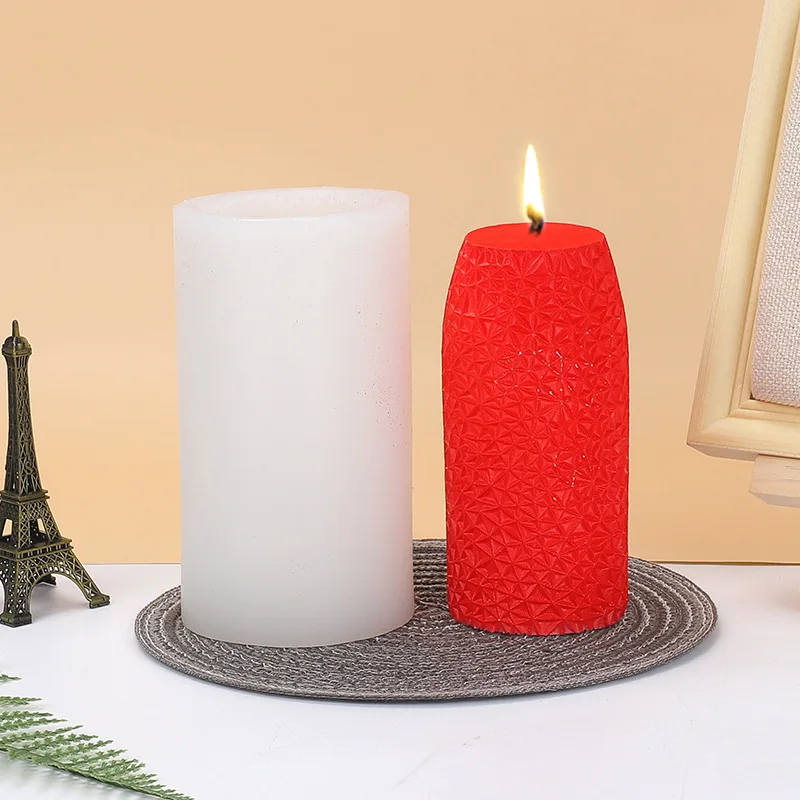 D18 Textures Vase Silicone Mold Gypsum form DIY Handmade Aromatherapy Candle Ornaments Handicrafts Soap Mold Hand Gift Making