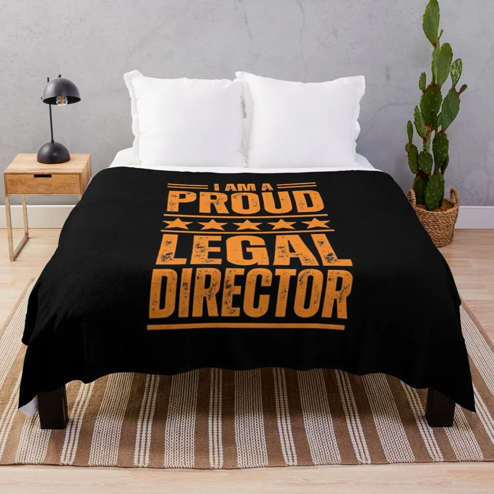 

I'm A very proud Legal director Throw Blanket Cute Retros Blankets