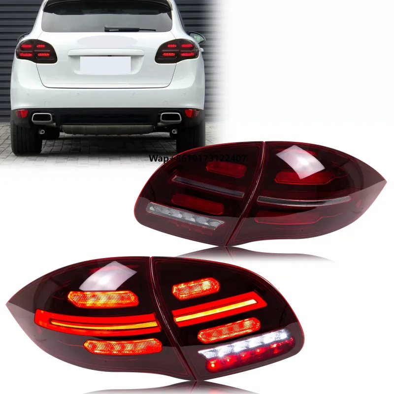 

Car Lights for 958 LED Tail Lamp 2011-2014 Tail Light Signal Drl Rear Stop Brake Animation Automotive Accessory