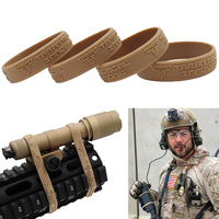 4Pcs/Lot Tactical Airsoft Rubber Ring Multifunctional Binding Rubber Band Fixed Accessories M4 M16 AR15 Flashlight