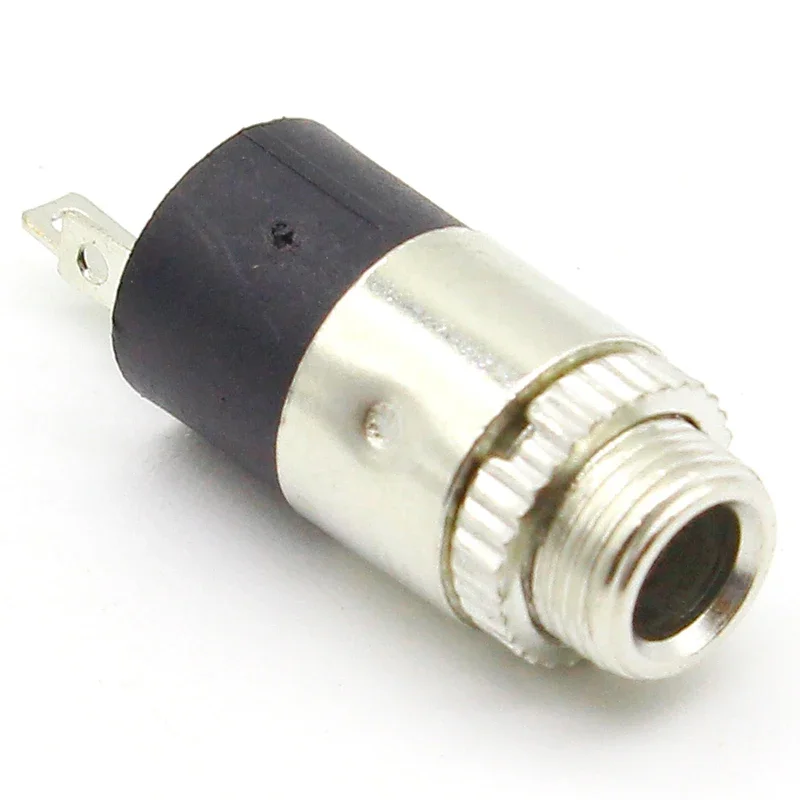 Soquete fêmea estéreo com parafuso, conector de auscultadores de áudio, PJ-392, 3,5mm, 10pcs por lote