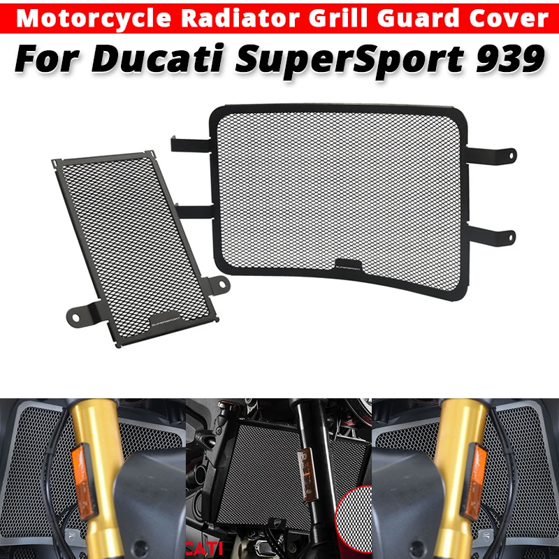 

For Ducati SuperSport 939 Motorcycle Engine Cooling Protection Cover slip on Ducati SuperSport-939 SuperSport