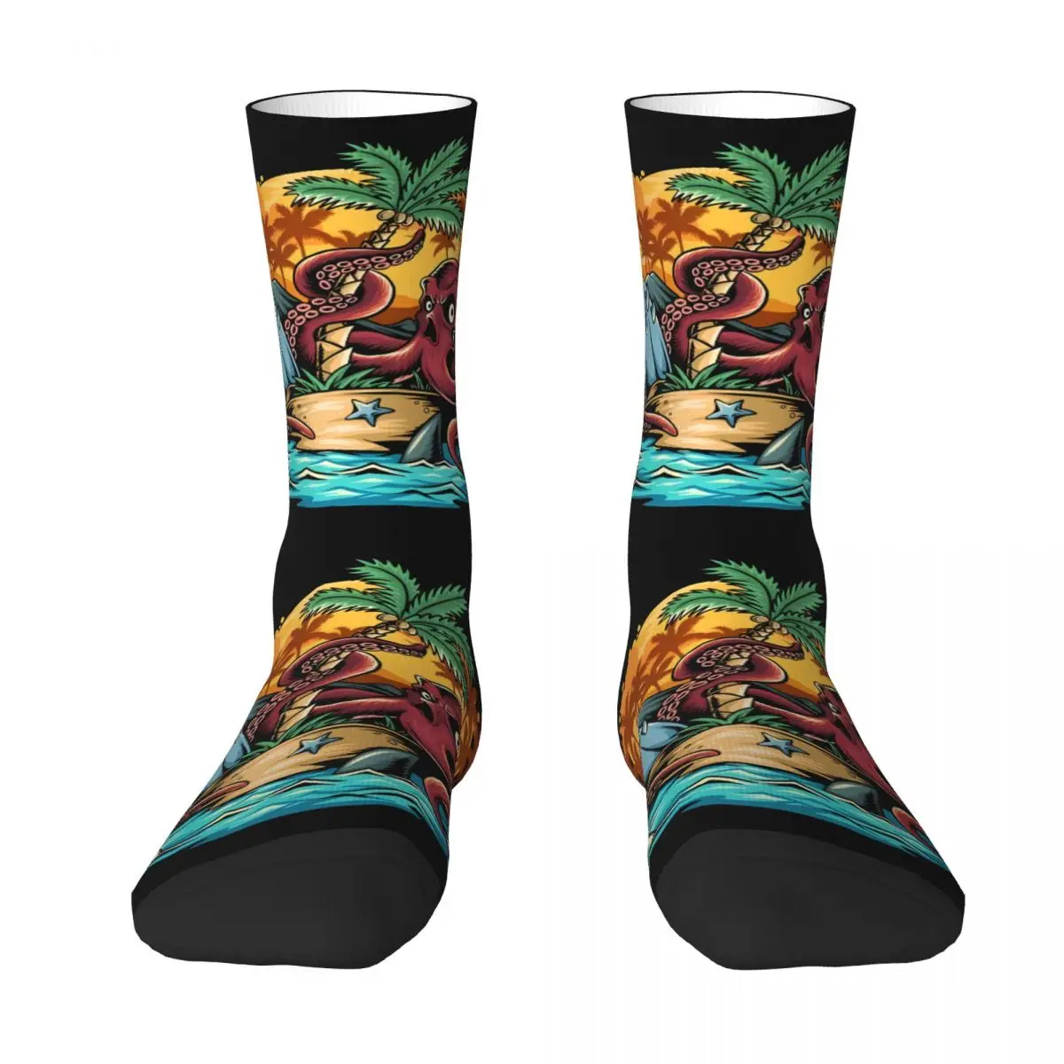 Deep Diving Helmet Sock Printed Man Polyester