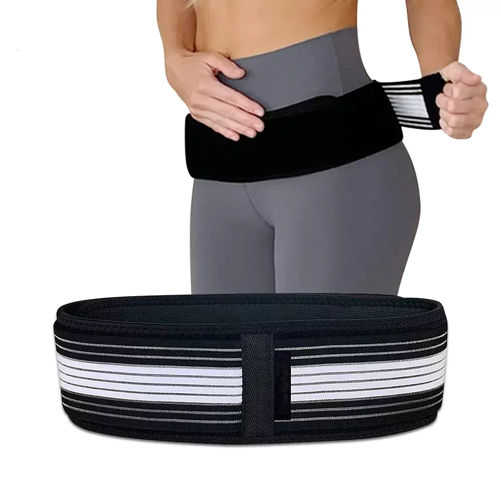 Adjustable Waist Support Brace Dainely Belt Anti-Slip Compression Lumbar Support Brace For Lower Back Pain Relief Waist Band