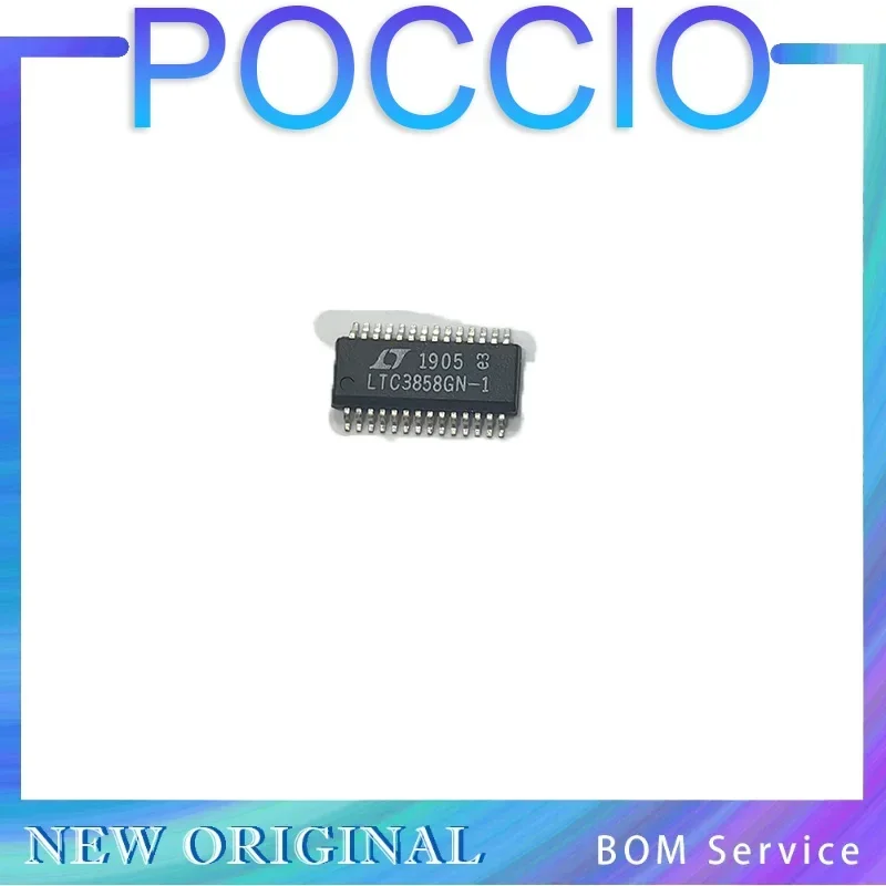 LTC3858 LTC3858EGN-1 LTC3858IGN-1 LTC3858EUFD-1 LTC3858IUFD-1 - Low IQ, Dual 2-Phase Synchronous Step-Down Controller