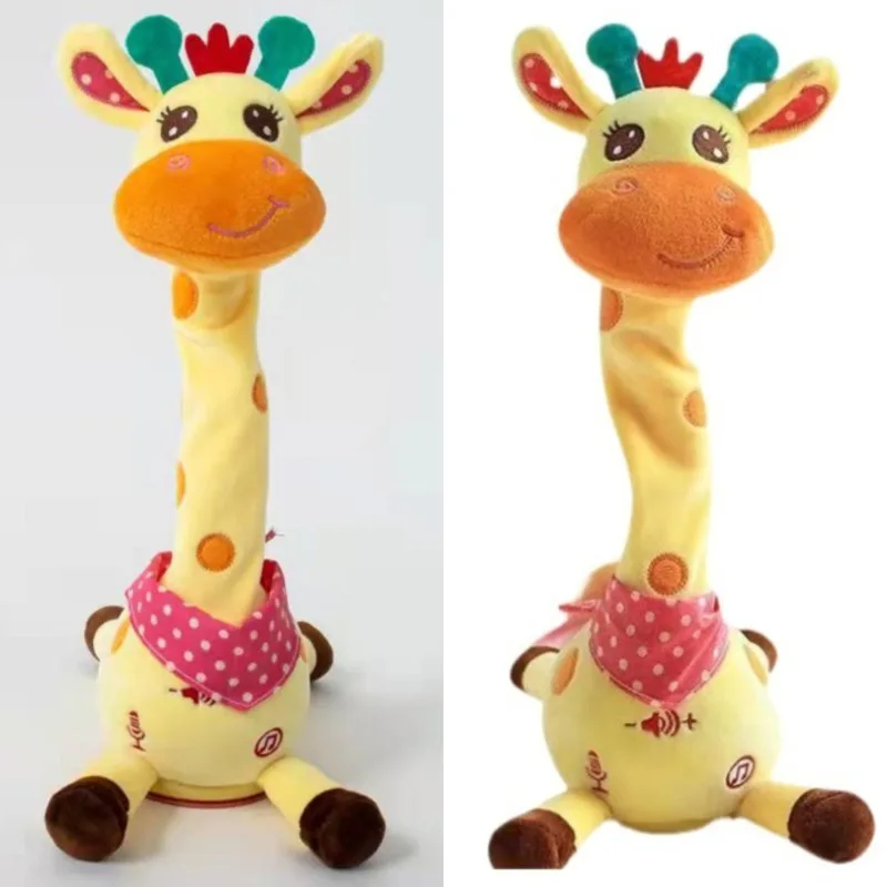 

Giraffe Creative Ornament Multifunction Voice Gifts Child Emotional Support Desktop Decoration Perfect Birthday Holiday Present