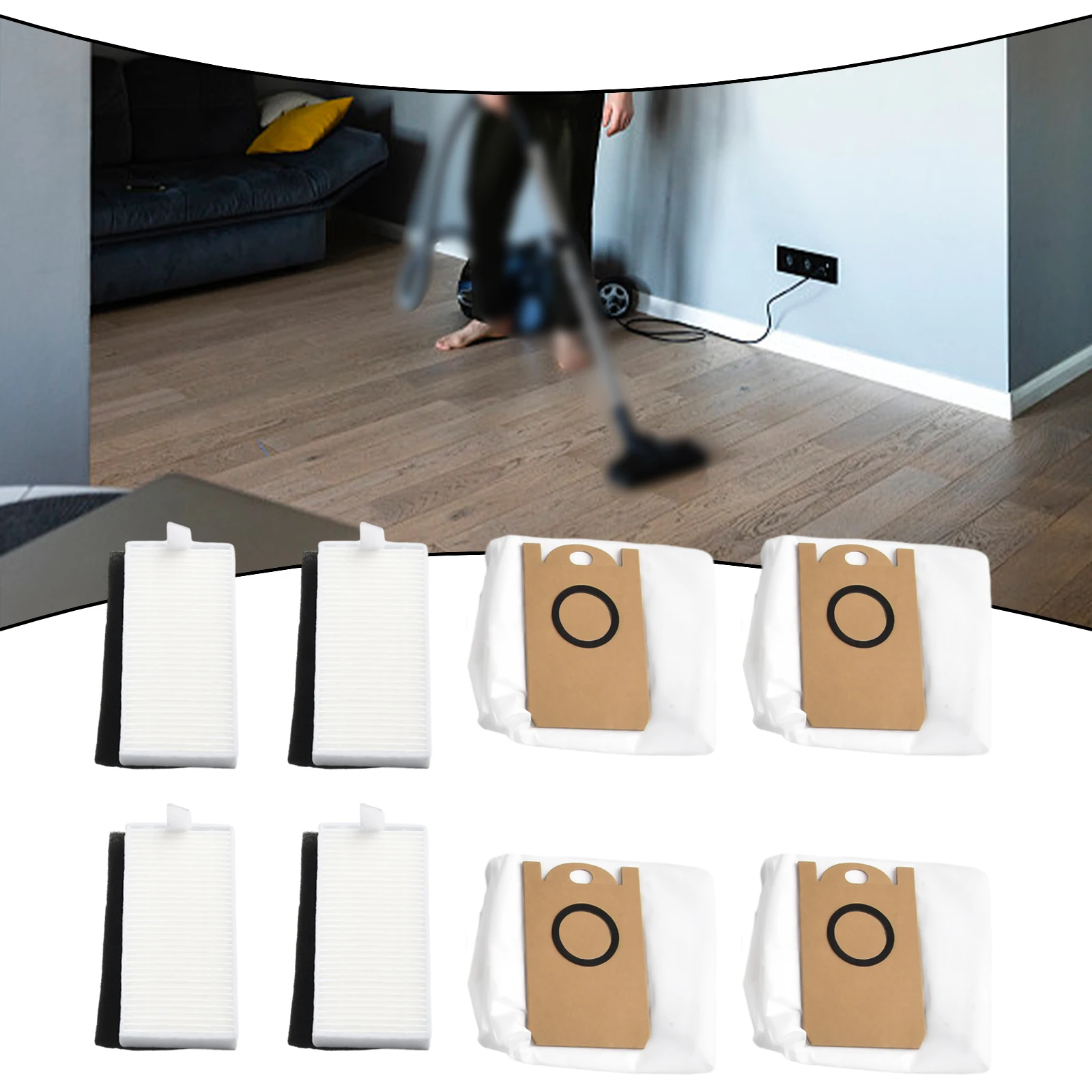 Compatible Filter Dust Bag Mop Reduce Dust Compatible Filter Dust Filter Dust Bag Mop Note Number Of Pieces Vacuum Cleaner Motor