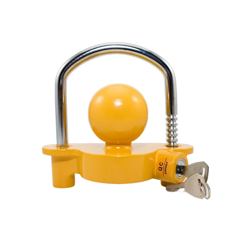 Hitch Lock Heavy-Duty Hook Rustproof Wear-resisstant Accessories Adjustable Trailer Ball Coupler Anti-Theft Locks