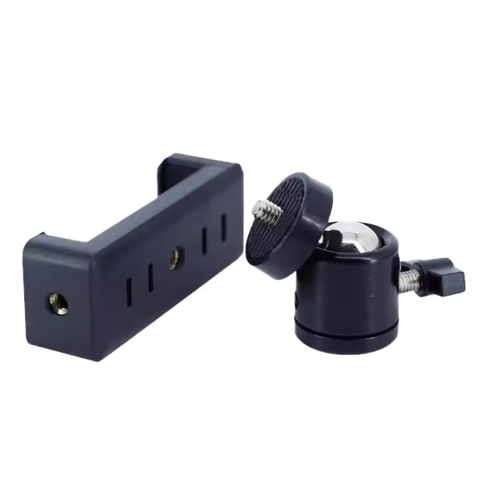 Portable Phone Stand Tripod Rotating Clip Mount 360 Degree Overhead Video Support For Live Streaming Vlogging Gadget