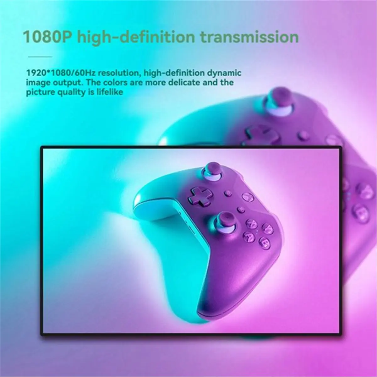 ABSF HDMI-Compatible Video Mixer Switcher Live Streaming 4-Channel 4 Way Multi-View HDMI-Compatible Video Switcher EU Plug