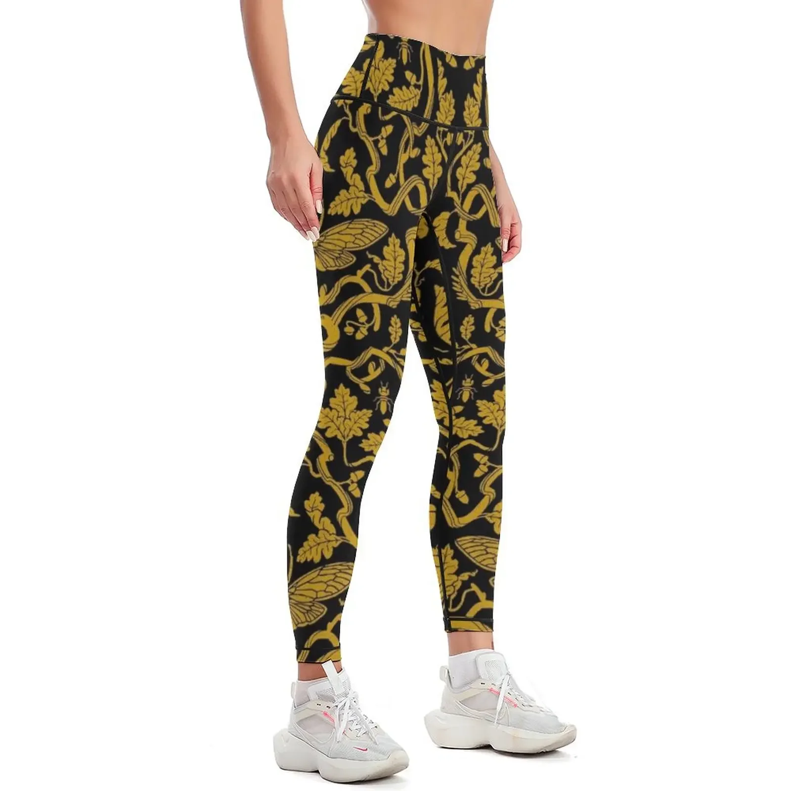 Cicada Oak Dark Leggings Fitness's gym clothes Jogger pants Legging sexy woman Pants sport Womens Leggings