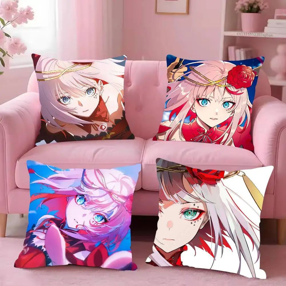 Destiny T-Takt op Cosette Pillow Case For Sofa Bedroom Living Room Plush Cushion Cover Decorations and Protector