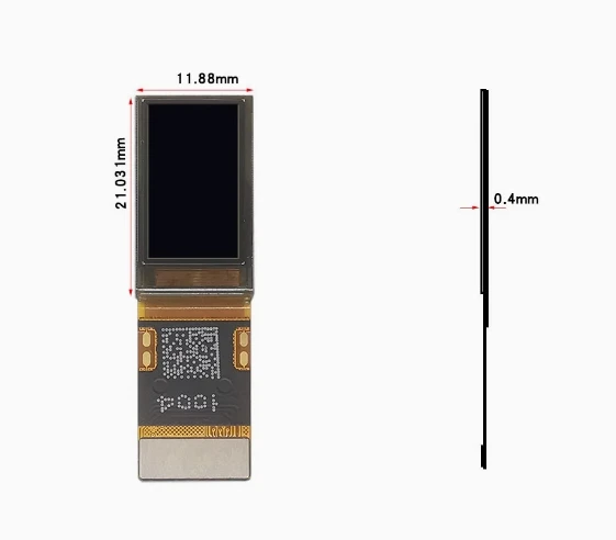 0.71-inch 1920 * 1080 AMOLED display head mounted self luminous display VX071FHP-NH0