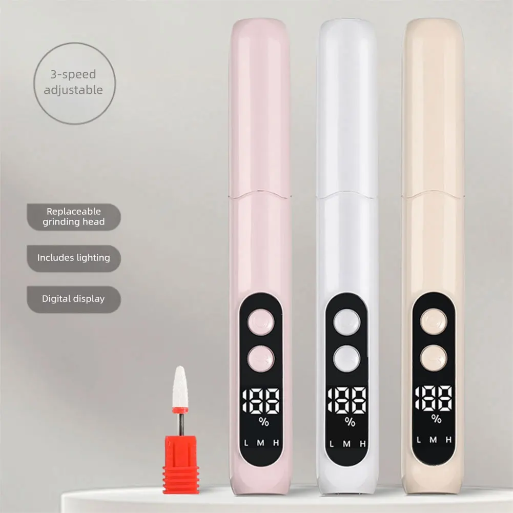 Nagelpolijstmachine Nagelboormachine Draadloze draagbare salon Nagelverzorging Acrylgelverwijdering DIY Perfect cadeau voor nagelliefhebbers