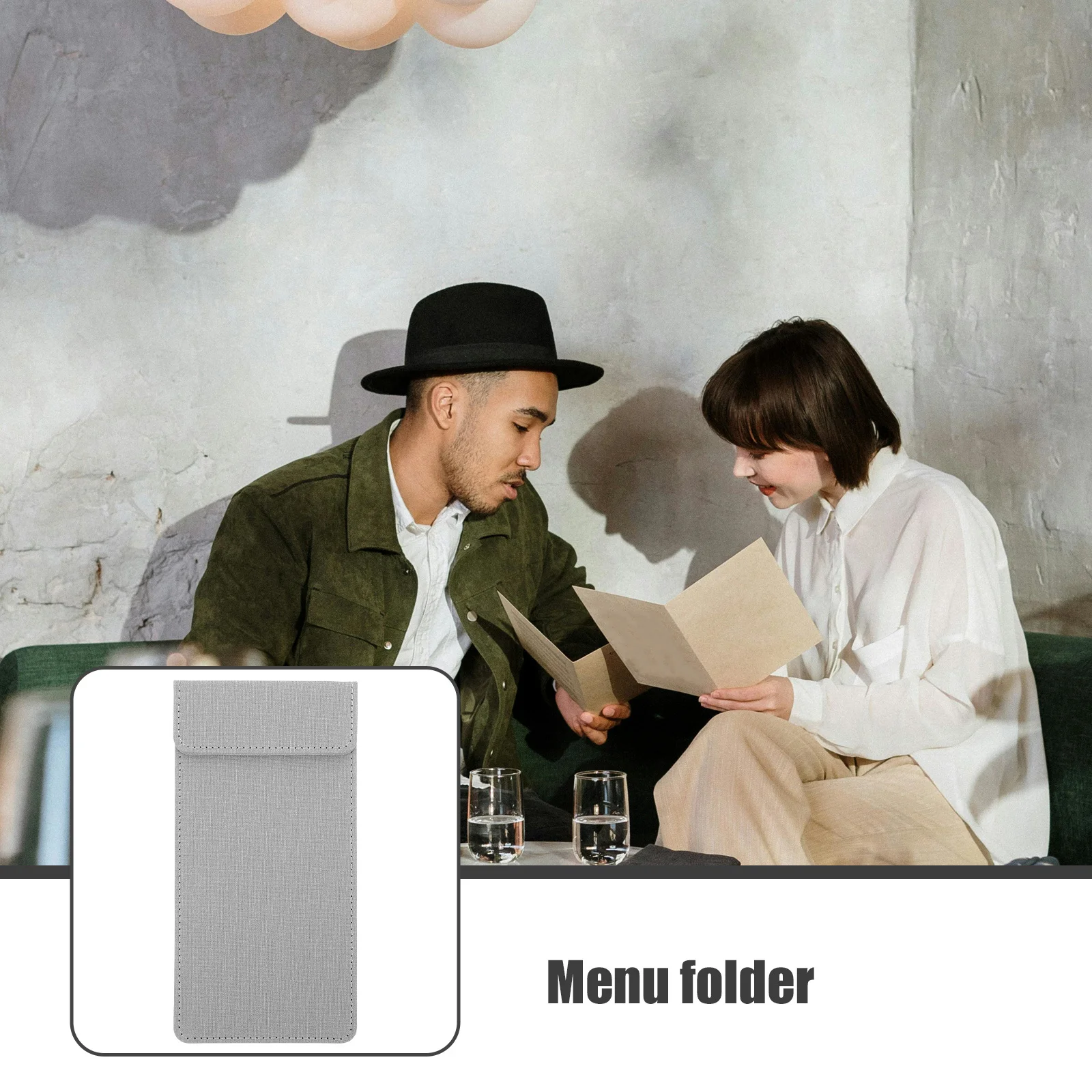 

Check Presenter Folder For Restaurant Hotel Guest Server Card Holder Cash Register Note Pad Menu Book Writing Board