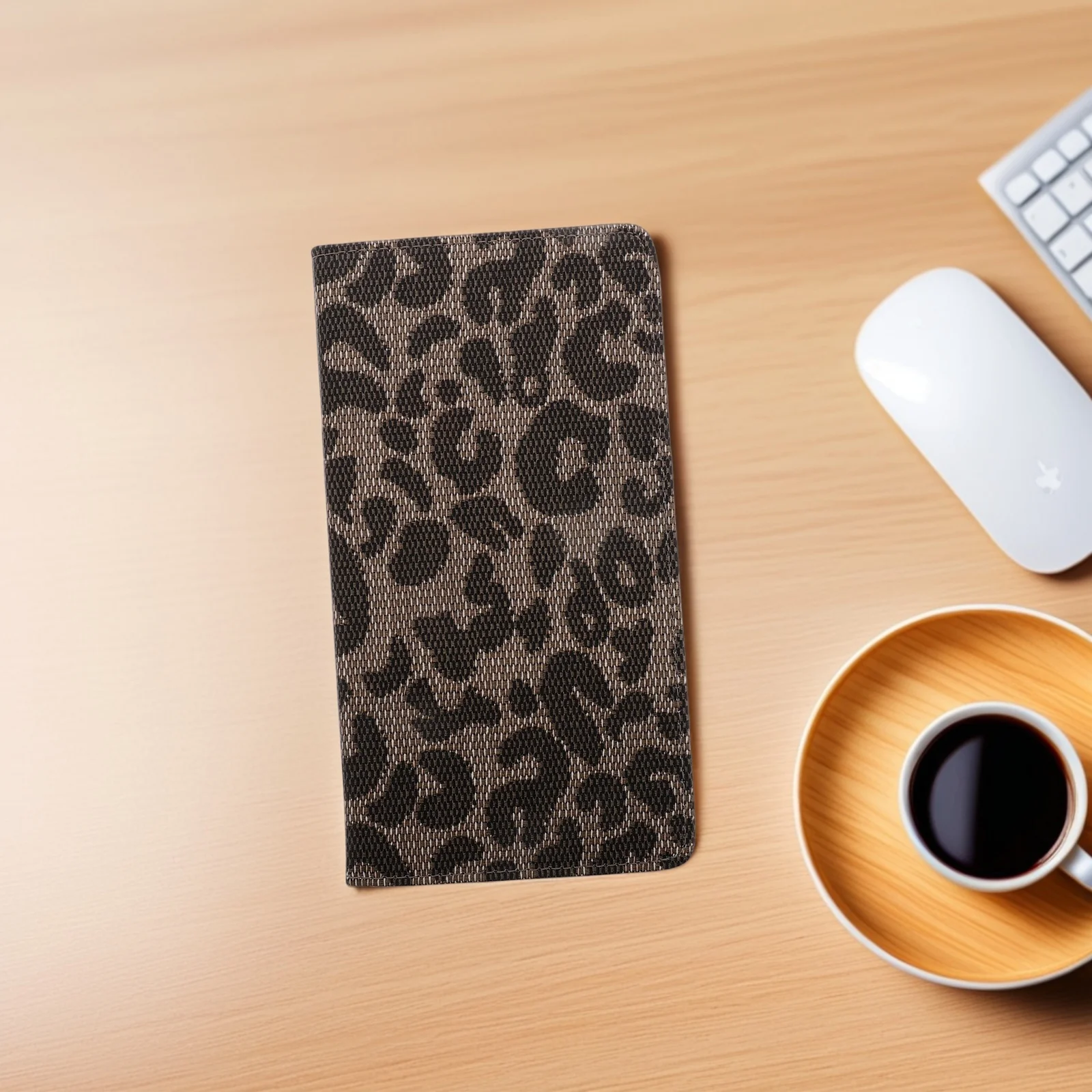 

Waterproof PU Car Registration Insurance Holder Universal Vehicle Document Organizer Driver License Insurance Card Case Leopard