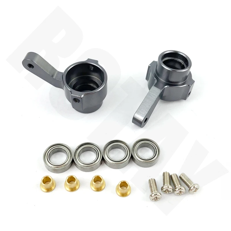 Metal Front Axle Bridge Steering Cup Turn Cup Kit for WPL C14 C24 C34 C44 B14 B1 B16 B24 B36 MN D90 D91 MN99S RC Car Spare Parts