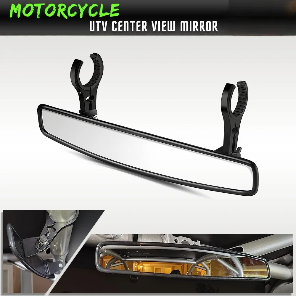 

1.75-2"Wide Rear View UTV Racing Side Mirrors, Compatible with Polaris RZR Ranger 800 1000 XP 900, CFMoto, Can Am Maverick X3