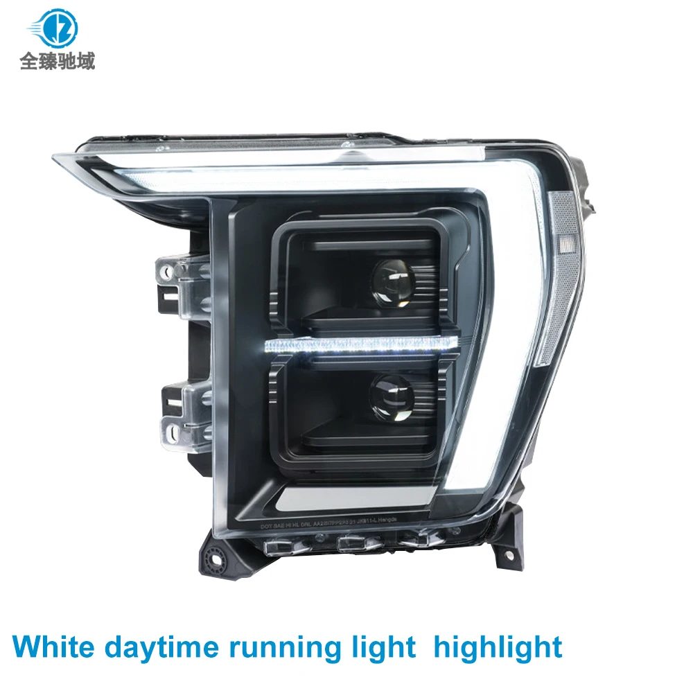 Suitable for 21-23 Ford Ranger Raptor F150 Headlight LED Assembly Modification, Globally Popular Style, One-year Warranty