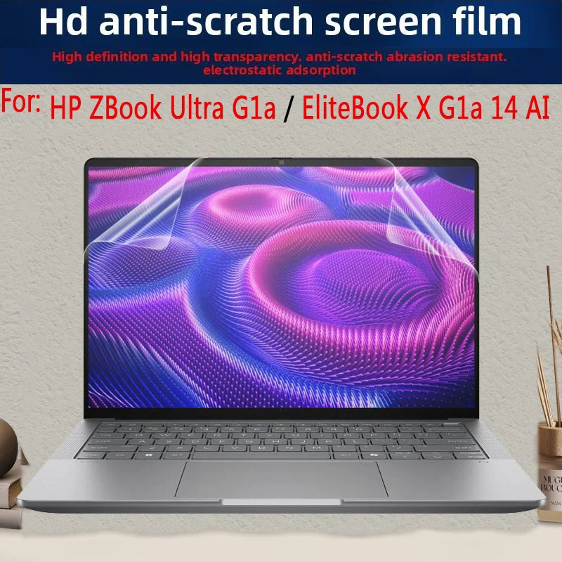 For HP ZBook Ultra G1a keyboard film EliteBook X G1a 14 AI screen film laptop anti-blue light protective film anti-reflective