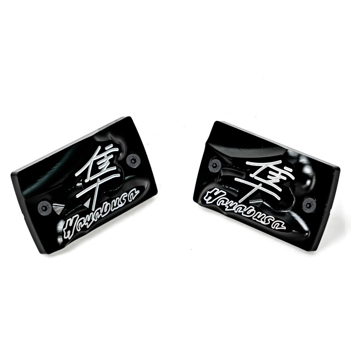 دراجة نارية CNC الألومنيوم دواسة فرامل خزان غطاء + المقود نهاية كاب لسوزوكي هايابوسا gsx1300r 1999 - 2020