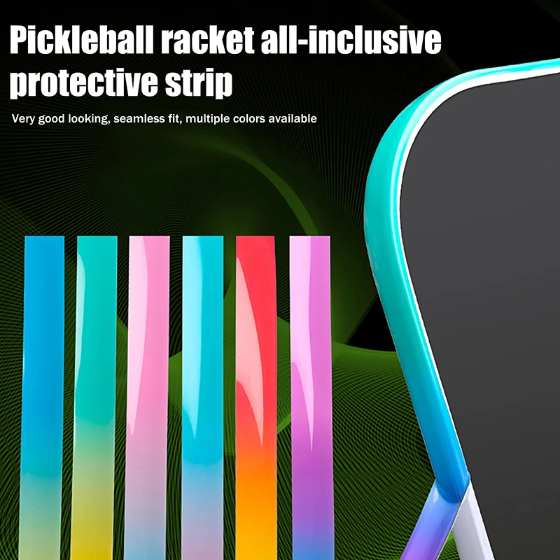 

New Laser Pickleball Paddle Tape-Paddle Head Edge Guard-Racket Edge Protection Tape-Fit Perfectly Curved Edge Laser Tape
