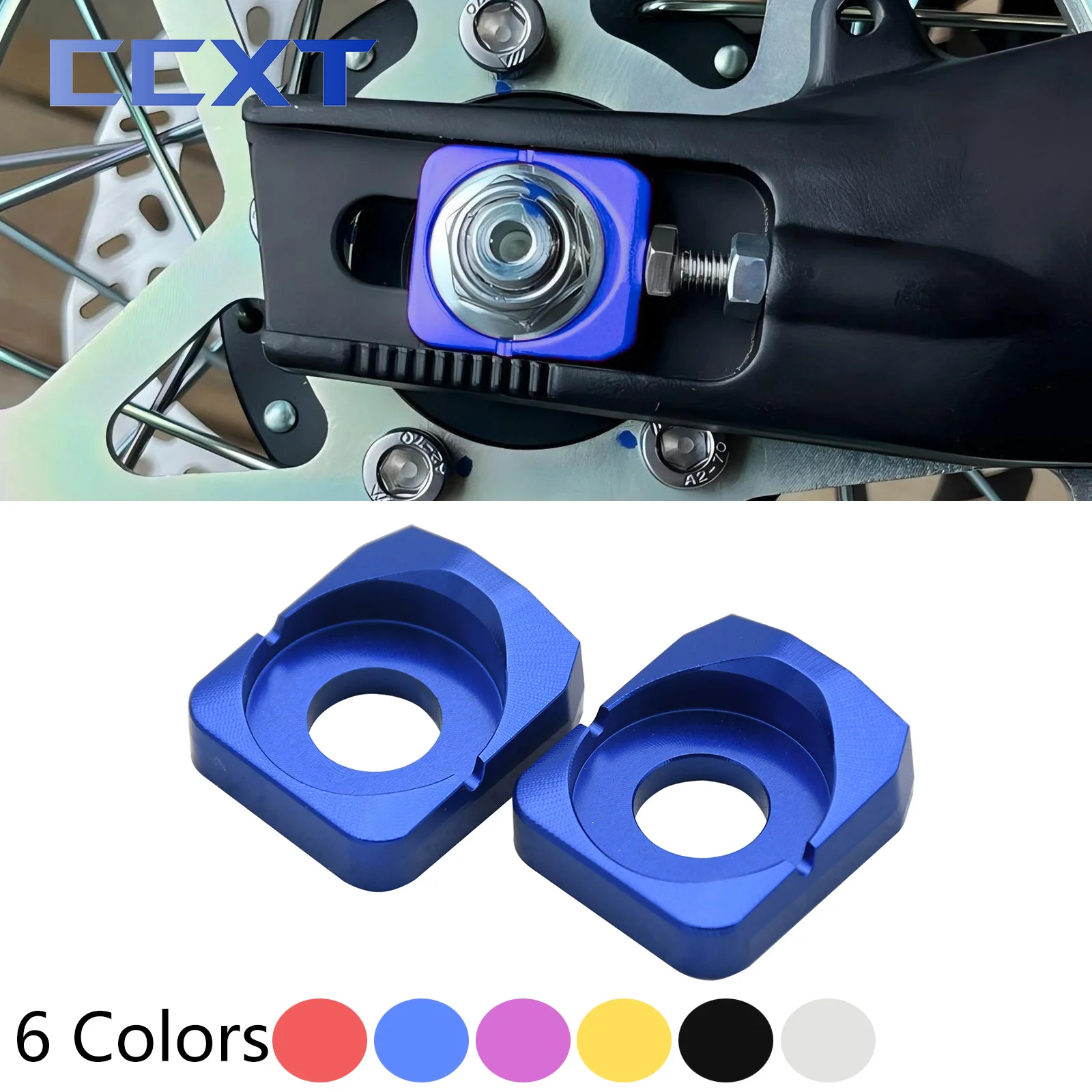 Electric Motocross Motorcycles Rear Chain Adjuster Axle Block For Sur Ron Sur-Ron Surron Light Bee X & Light Bee S Universal