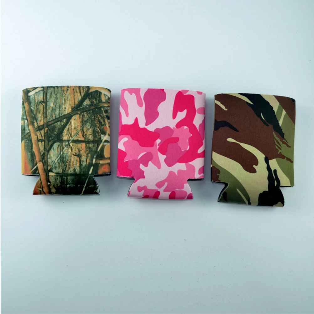 

20 шт., неопреновый рукав для бутылки, изолированный холодильник, складной для пляжа, барбекю, пикника, кемпинга, многоразовый чехол для чашки, подстаканники для бутылок