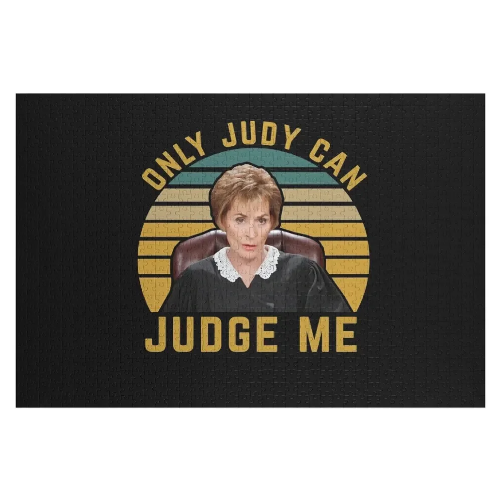 

Only Judy can judge me funny meme Jigsaw Puzzle Personalized Gift Custom Child Gift Personalized Baby Object Puzzle