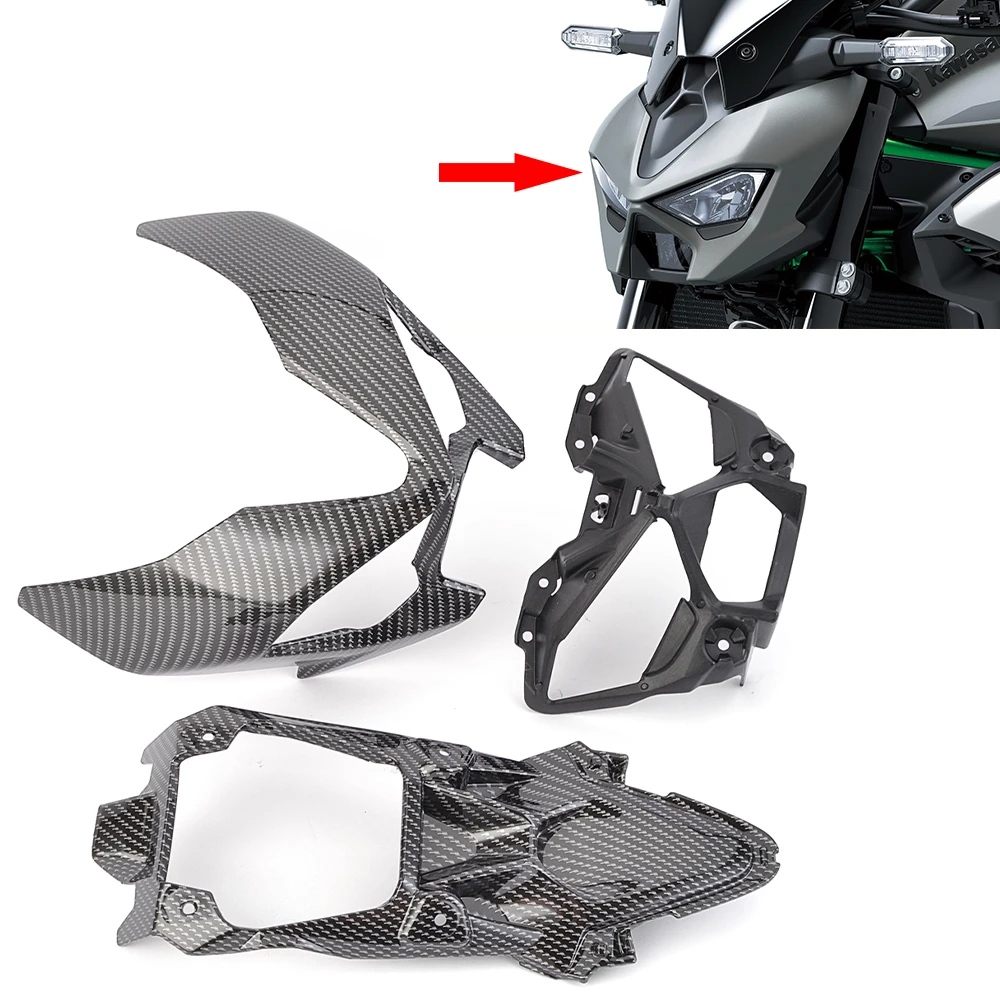 For Kawasaki Z900 2025-2026 Replacement Front Headlight Guard Cover Protector Headlamp Fairing Z 900 25-26