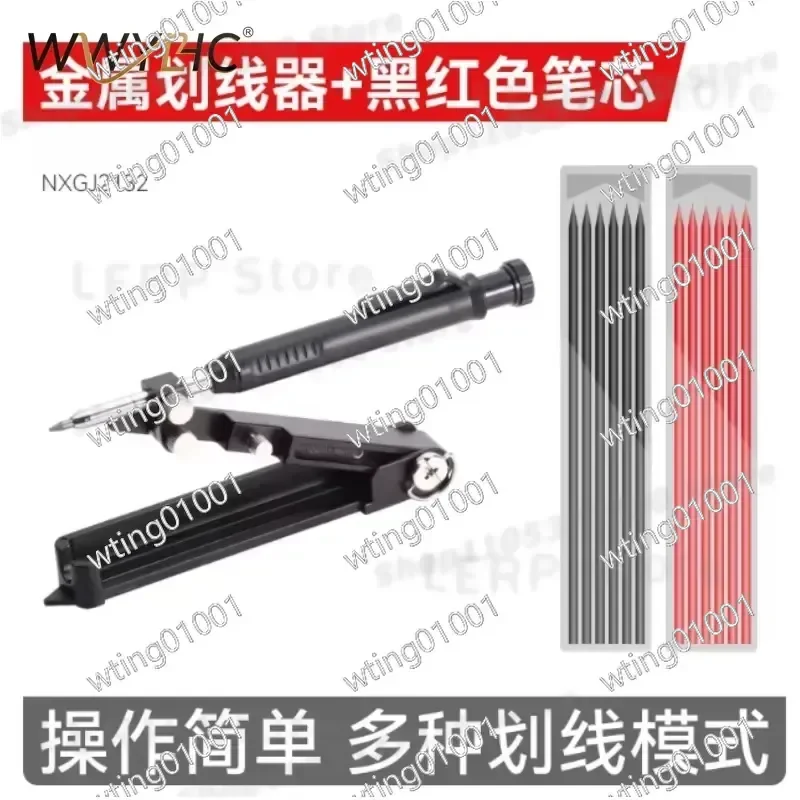 for Scribing Compass Woodworking Tool Accurate Profile Gauge Marking Measuring Instrument for Precise Positioning and Contour