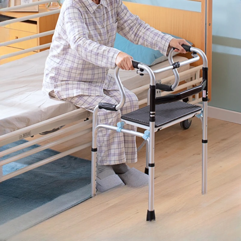 Elderly walking aids with wheels, anti slip disabled walking aids, elderly walking aids, handrails, crutches