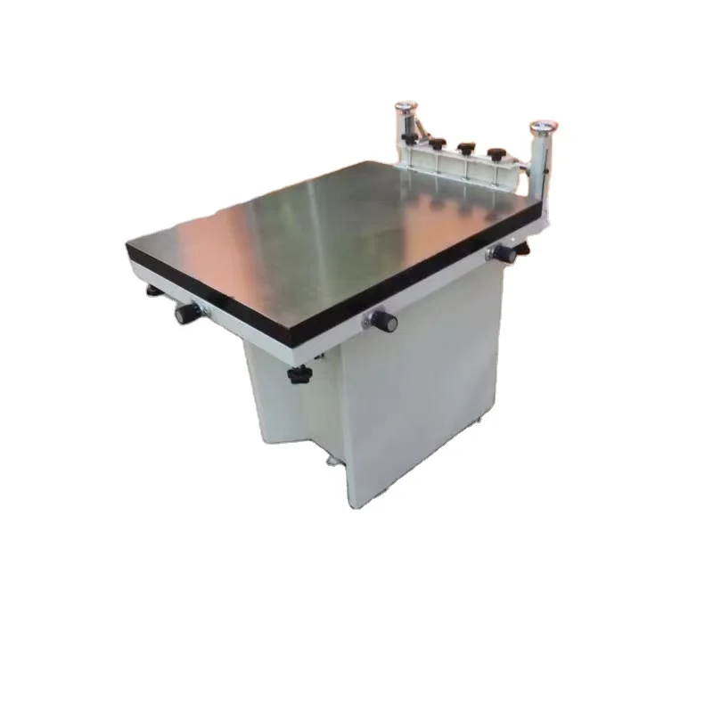 Cheap Price Manual Precision Flat Screen Printing Machine for Card Paper Single Color T-Shirt Silk Screen Printing Printer