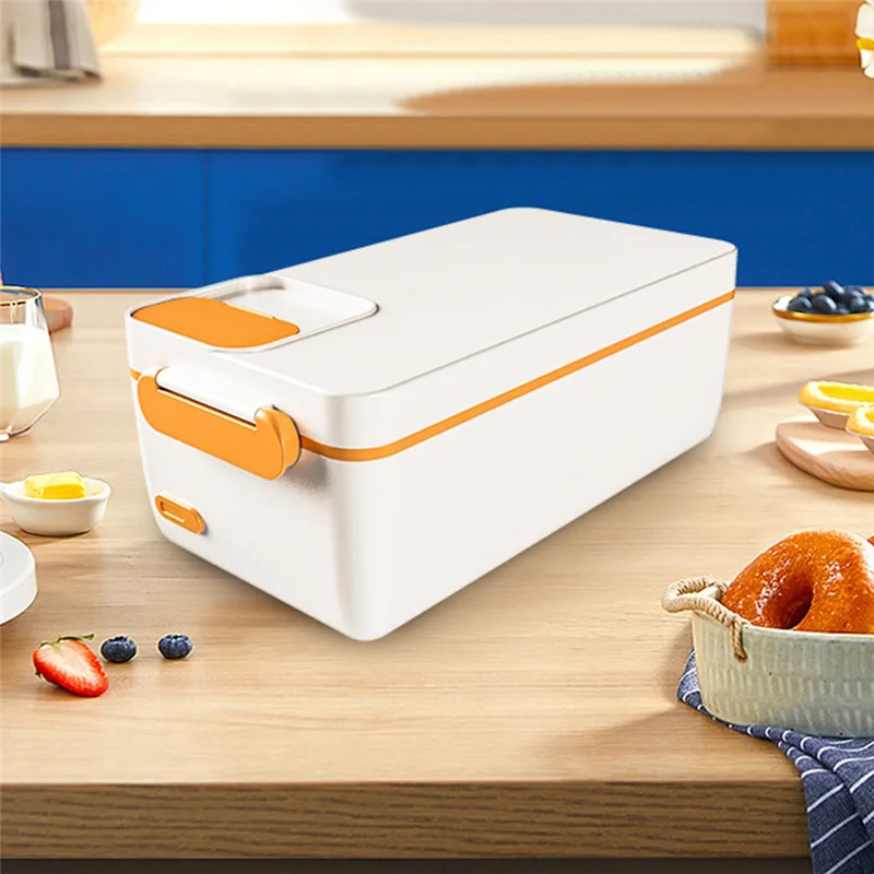 

ABHS-Electric Lunch Box With1l Removable Stainless Steel Container Food Heater Heating Lunch Box Foradult/Work/Car/Truck