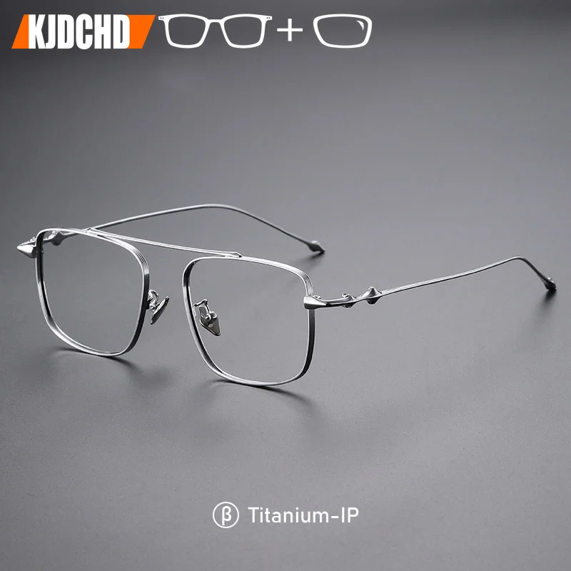 

Square Titanium Bifocal Glasses Men Multifocal Optical Progressive Eyeglasses Photochromic Doctor With Prescription Eyewear