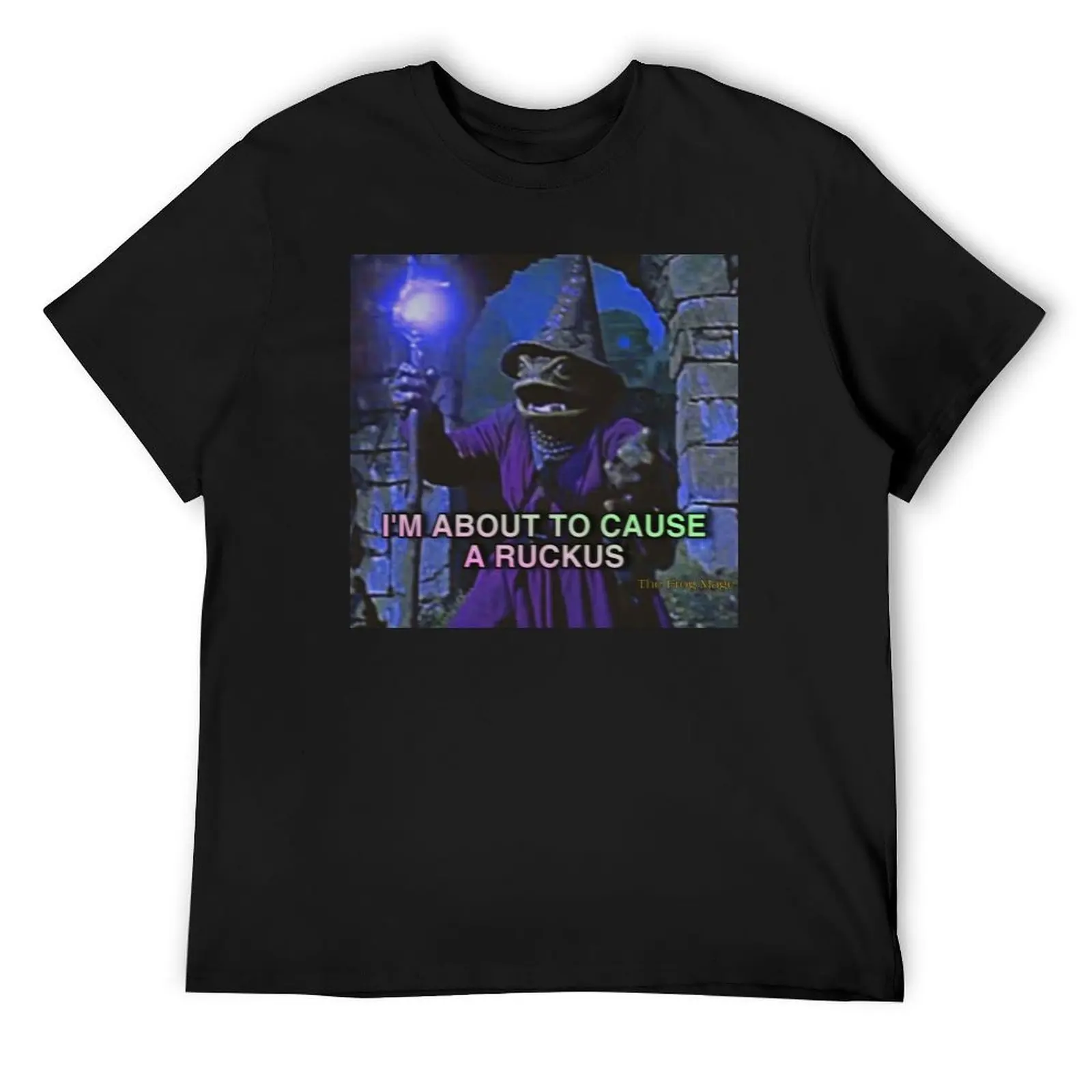 I'M ABOUT TO CAUSE A RUCKUS T-Shirt custom shirt anime stuff blanks mens tall t shirts