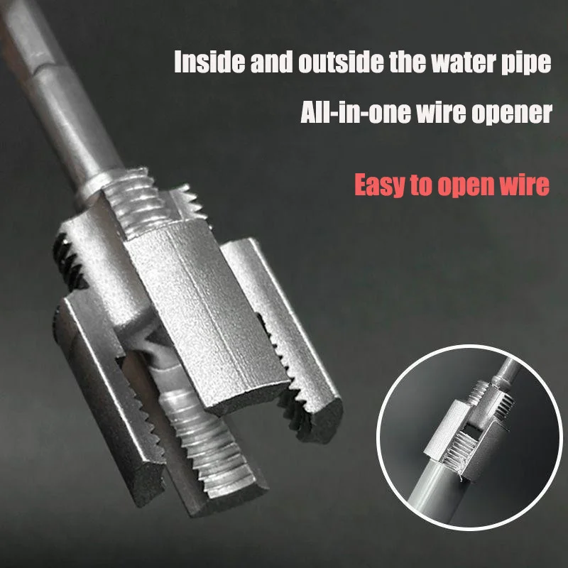 PPR/PVC Wasserrohr Einfädler 20 MM/25 MM Gewindeschneidwerkzeug Innengewinde Außengewinde Integrierte Matrize Wasserrohr Drahtöffner – Detail 3