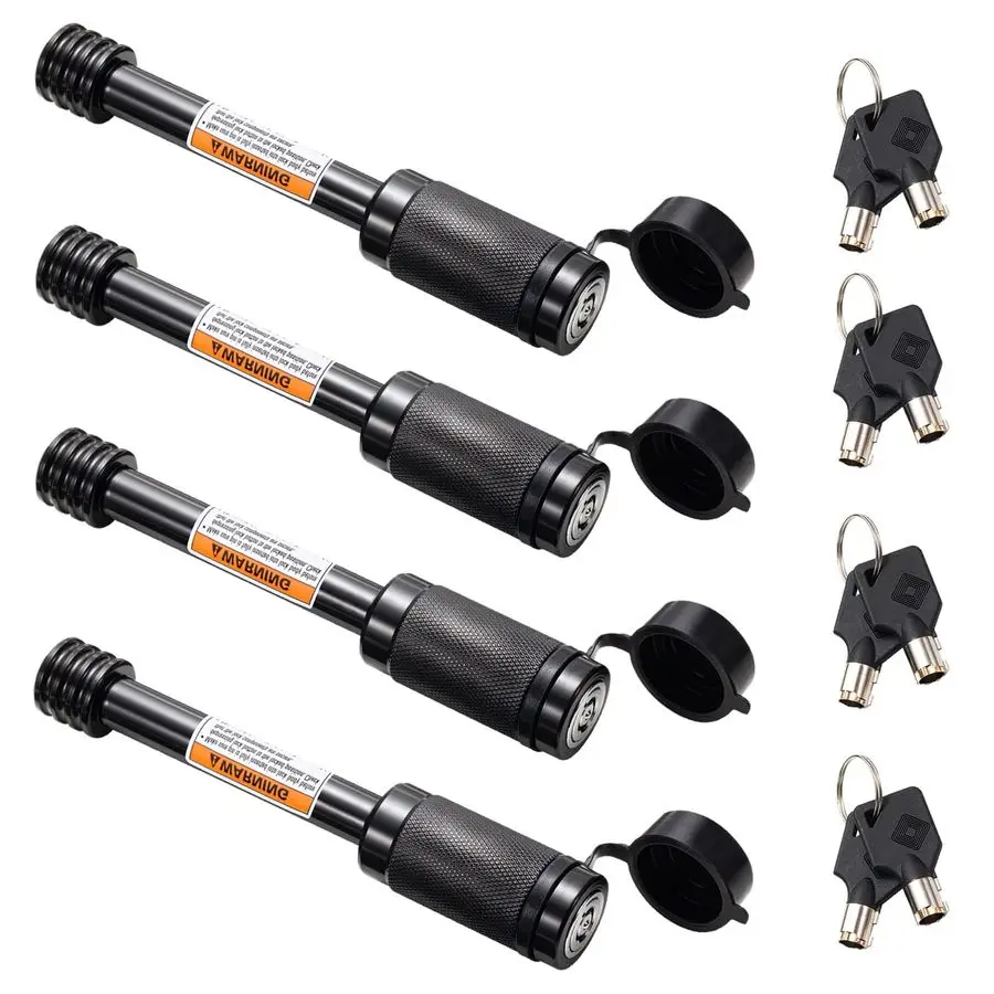 

Замок-фиксатор для фаркопа прицепа с 5/8-дюймовым штифтом для фаркопов классов III, IV, 2 и 21/2, для велосипедных креплений, лотков и шаровых опор