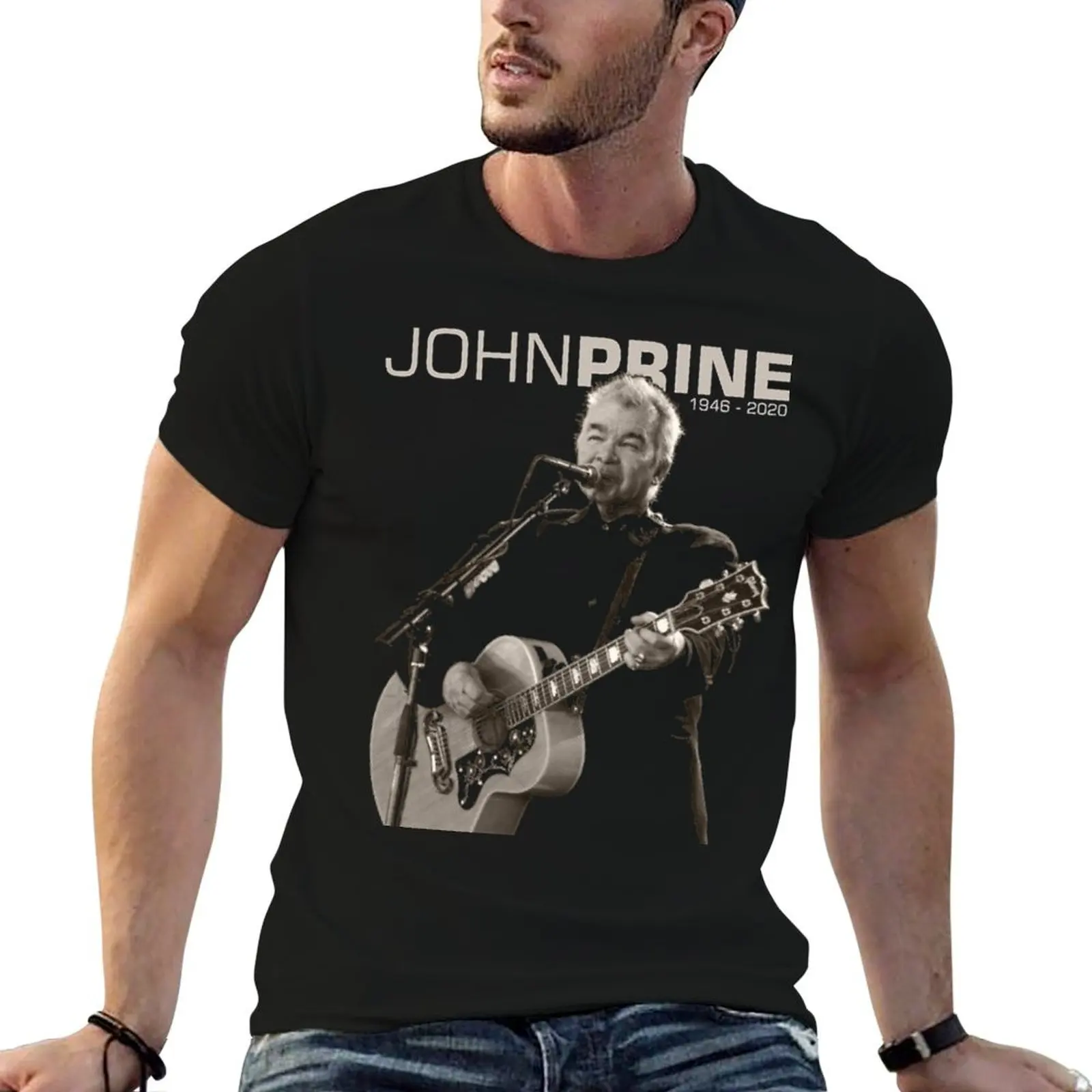 Legends Never Die John Prine T-Shirt Aesthetic clothing shirts graphic tees basketball graphic tees mens t shirts casual stylish