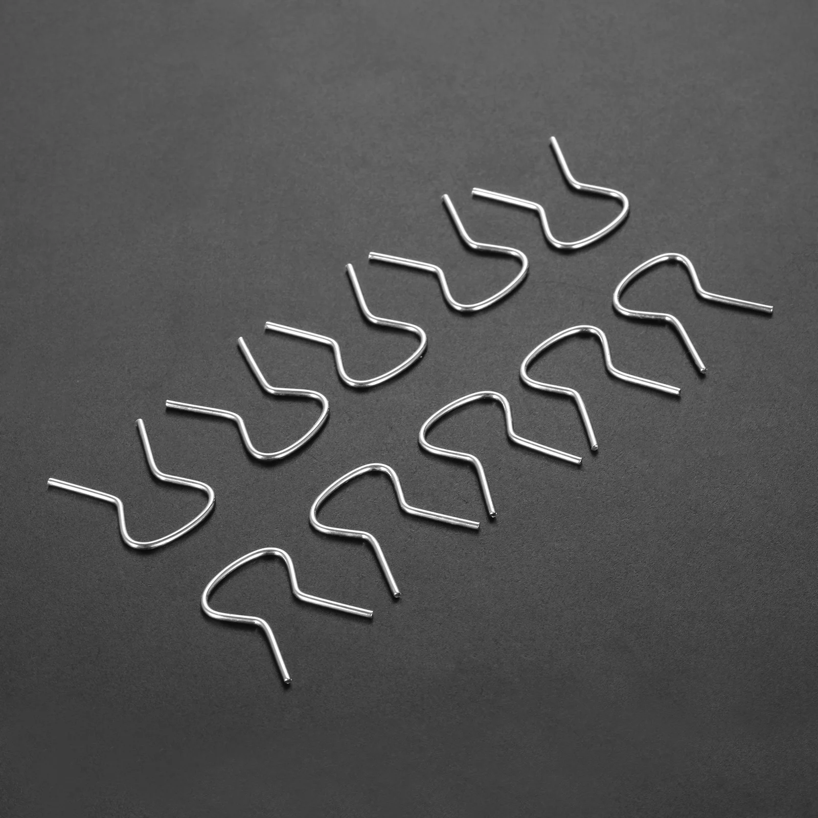 10Pcs Auto Roll Up Retaining Winder Handle Clips Car Door Window Crank Clip Metal Retainer for Buick Cadillac Chevrolet Pontiac