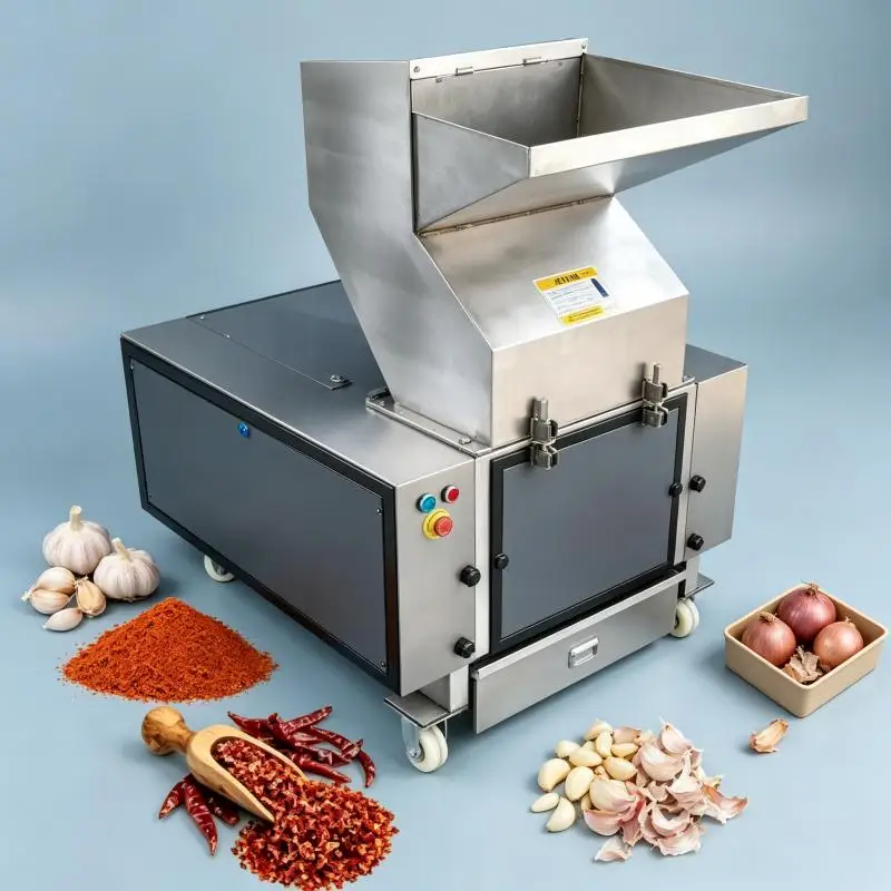Coarse Crusher Machine GMP Compliant Crushing Equipment Easy Clean For Pharmaceutical Herbal Root Spice Processing