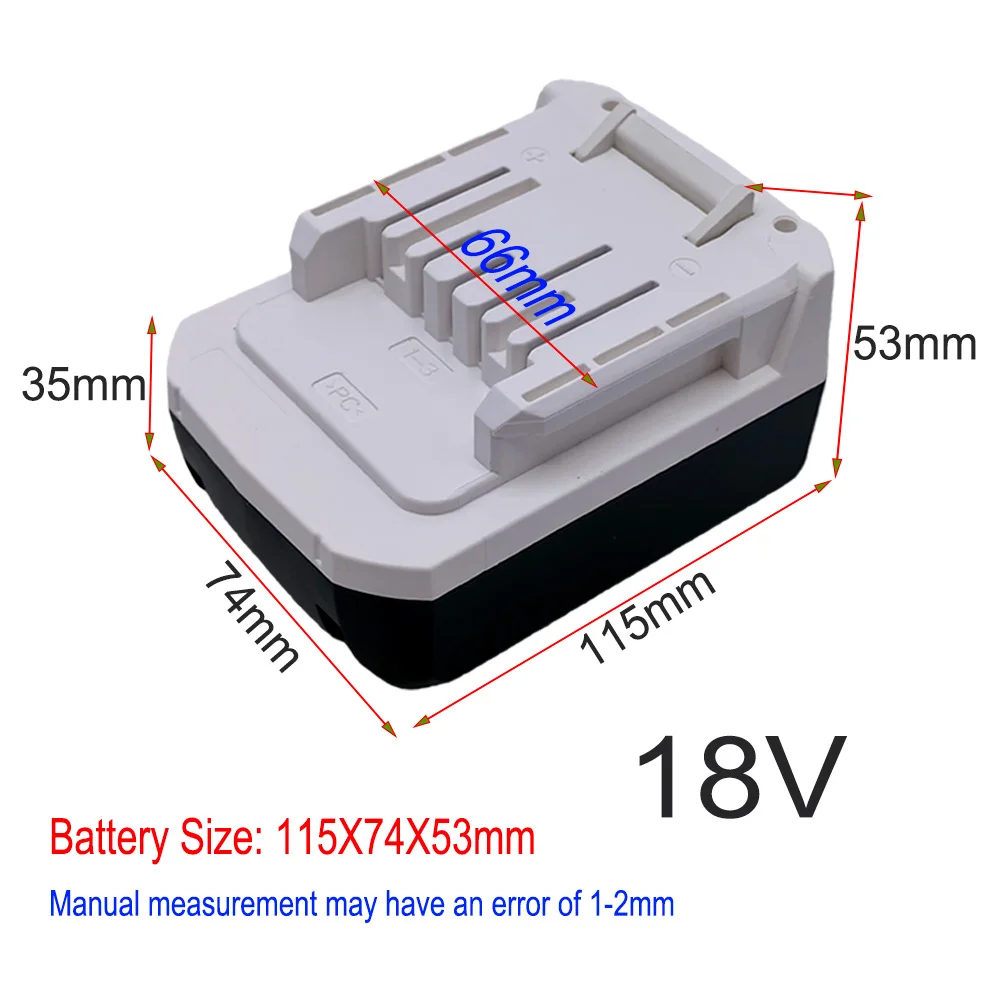 For Makita BL1813G Li-ion 18V 3.0Ah Power Tools Battery BL1811G BL1815G BL1820G BL1813G BL1811G 195608-4