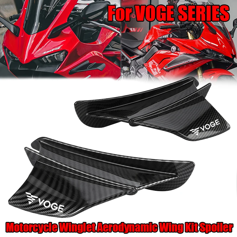 

For VOGE 250RR 300RR RR525 RR500S RR660S RR350 525 500 660 RR Motorcycle Winglet Aerodynamic Wing Kit Spoiler Accessories