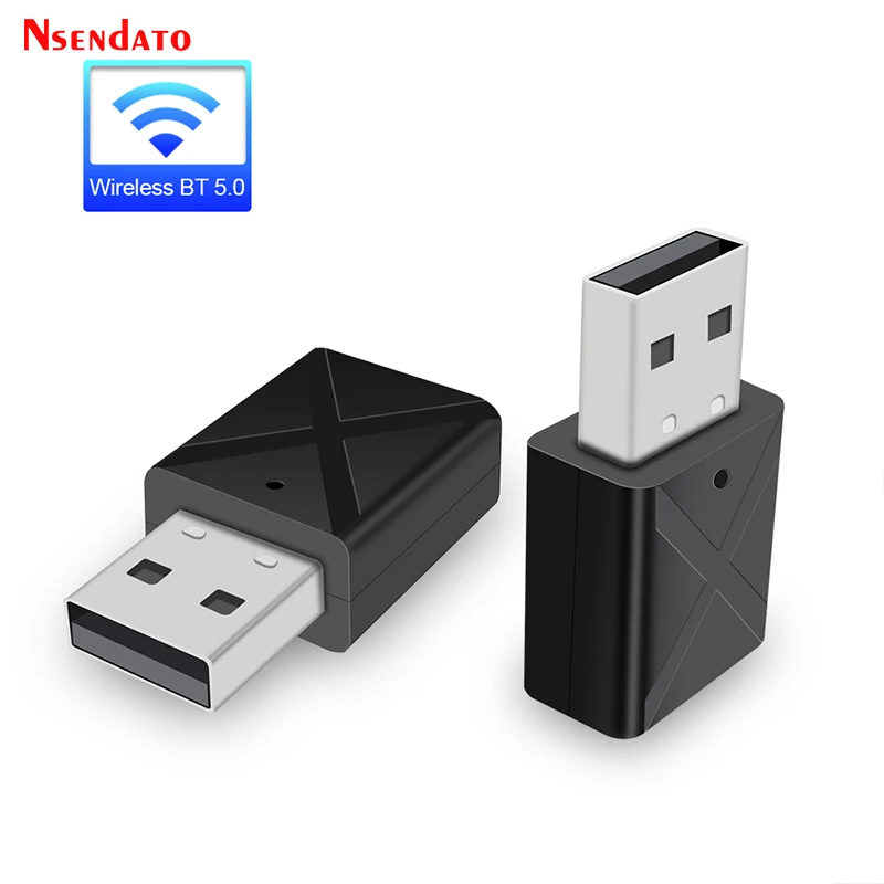 جهاز إرسال واستقبال صوتي لاسلكي ، بلوتوث 5.0 ، USB صغير 3.5 مللي متر ، 2 في 1 ، محول مقاوم ستيريو ، للتلفزيون ، الكمبيوتر ، السيارة ، AUX