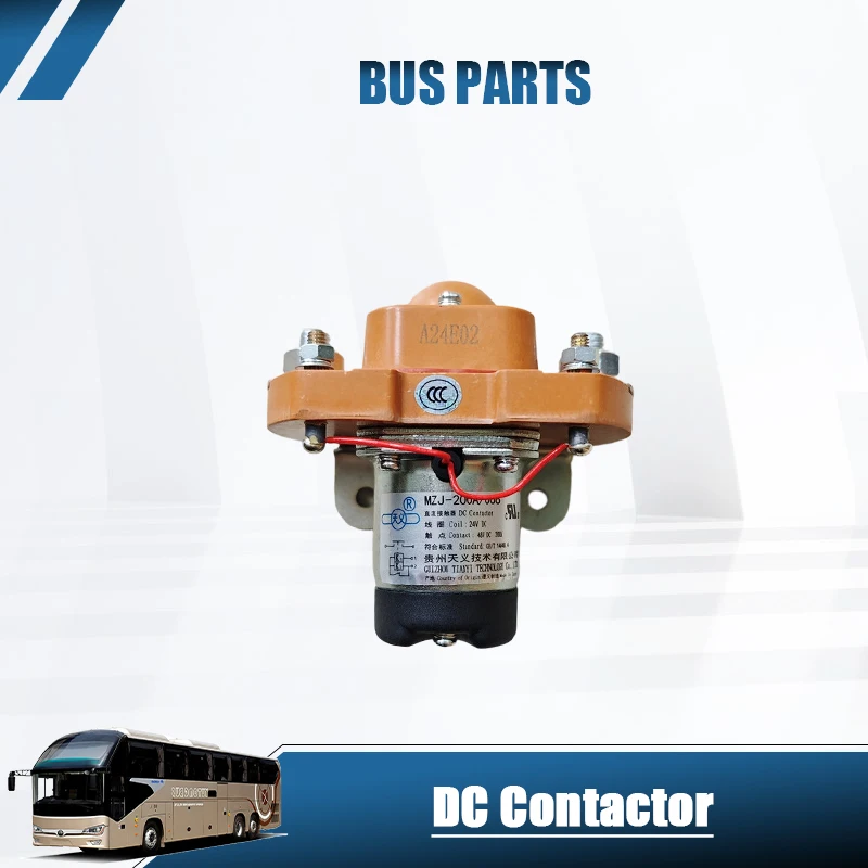 NEW HNROCK DC Contactor MZJ-200A/006 for Yutong, King Long, Higer Bus Coach Parts