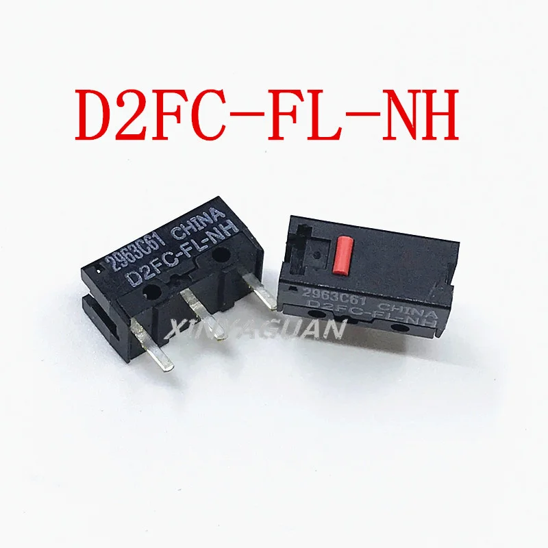 Free shipping 100Pcs/lot New original mouse micro switch D2FC-F-7N 20M OF D2FC-F-K(50M) D2F-01F-T D2F-F-3-7 Japan Mouse Button
