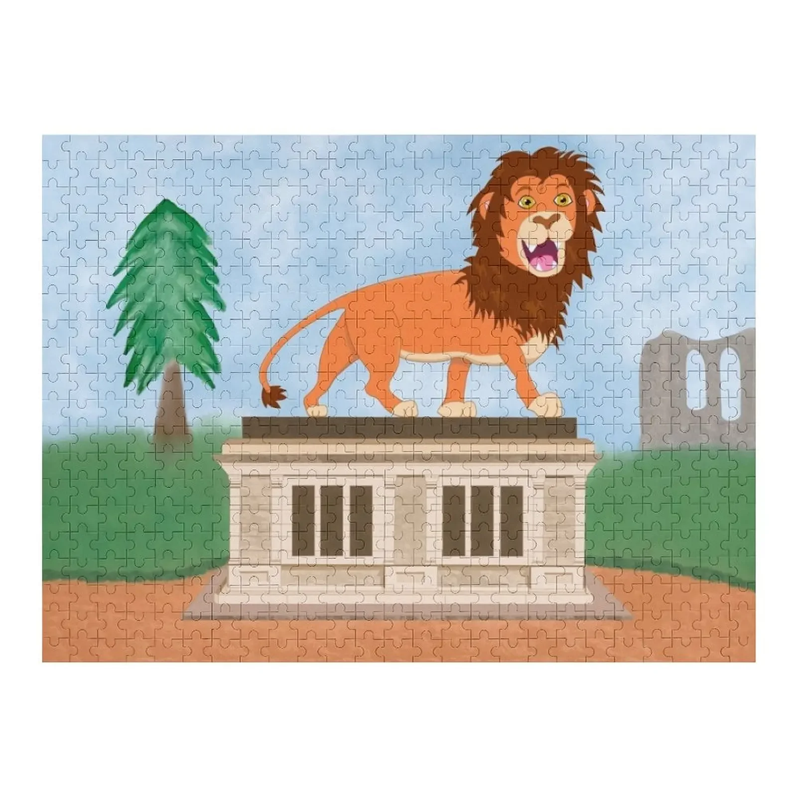 

Пазл Forbury Lion на заказ, деревянный подарок для детей, головоломка