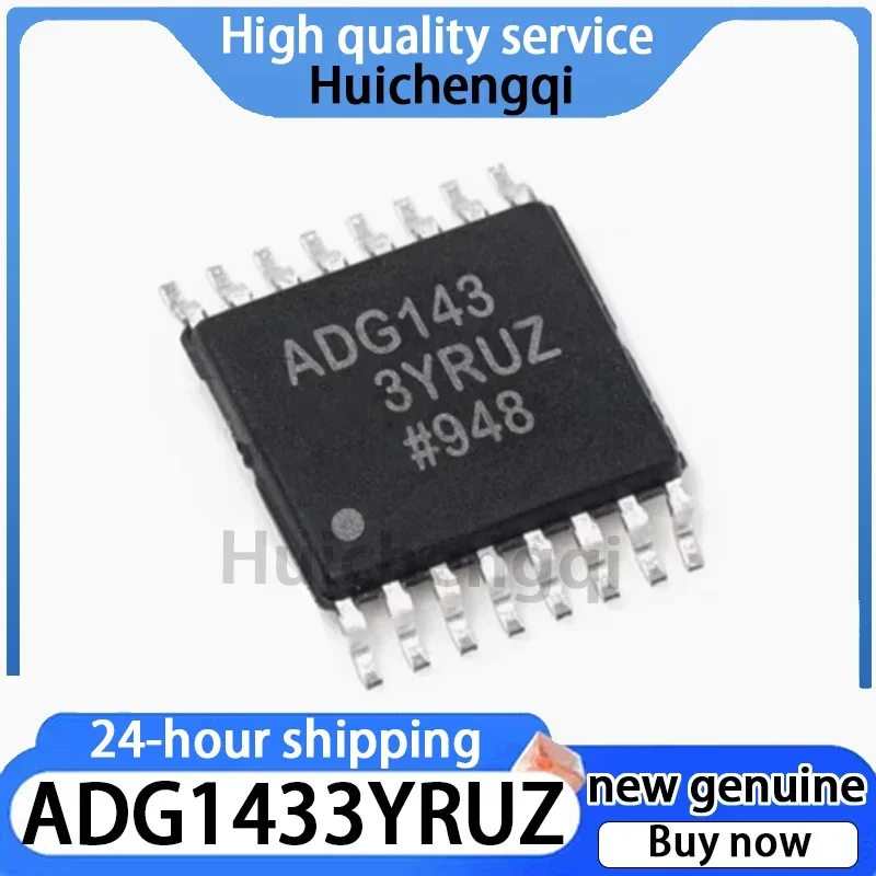 1PCS ADG1433YRUZ Patch TSSOP-16 Three Channel Single Pole Double Throw Switch Chip IC