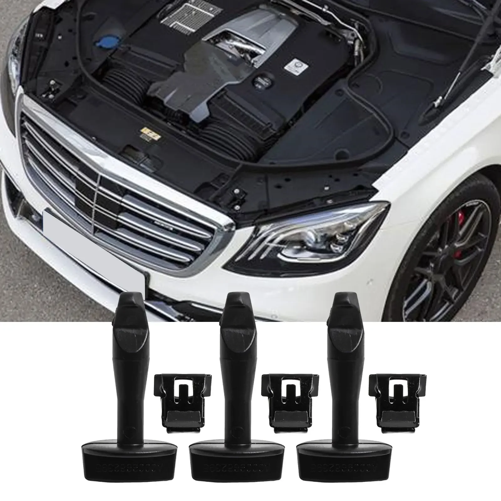 A0009982395 Replacement Spiral Spring Gaskt Pack Of 3 With Base For Use In Certain For Mercedes Cars Like S600L
