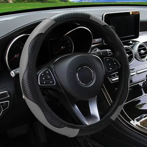 10 best sales fiat 500 leather steering wheel cover - №9